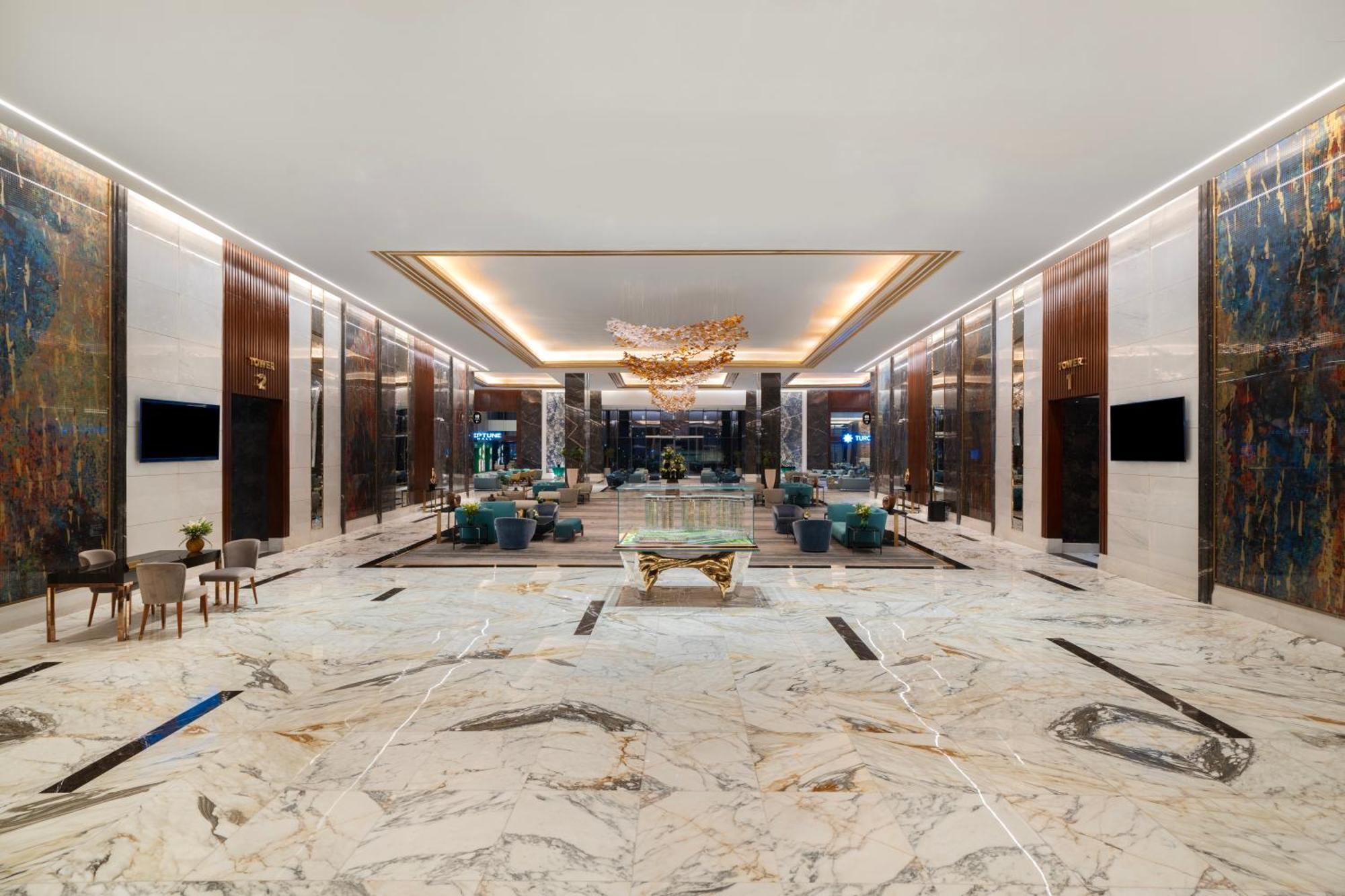 Rixos Premium Alamein Эль-Аламейн Экстерьер фото Lobby