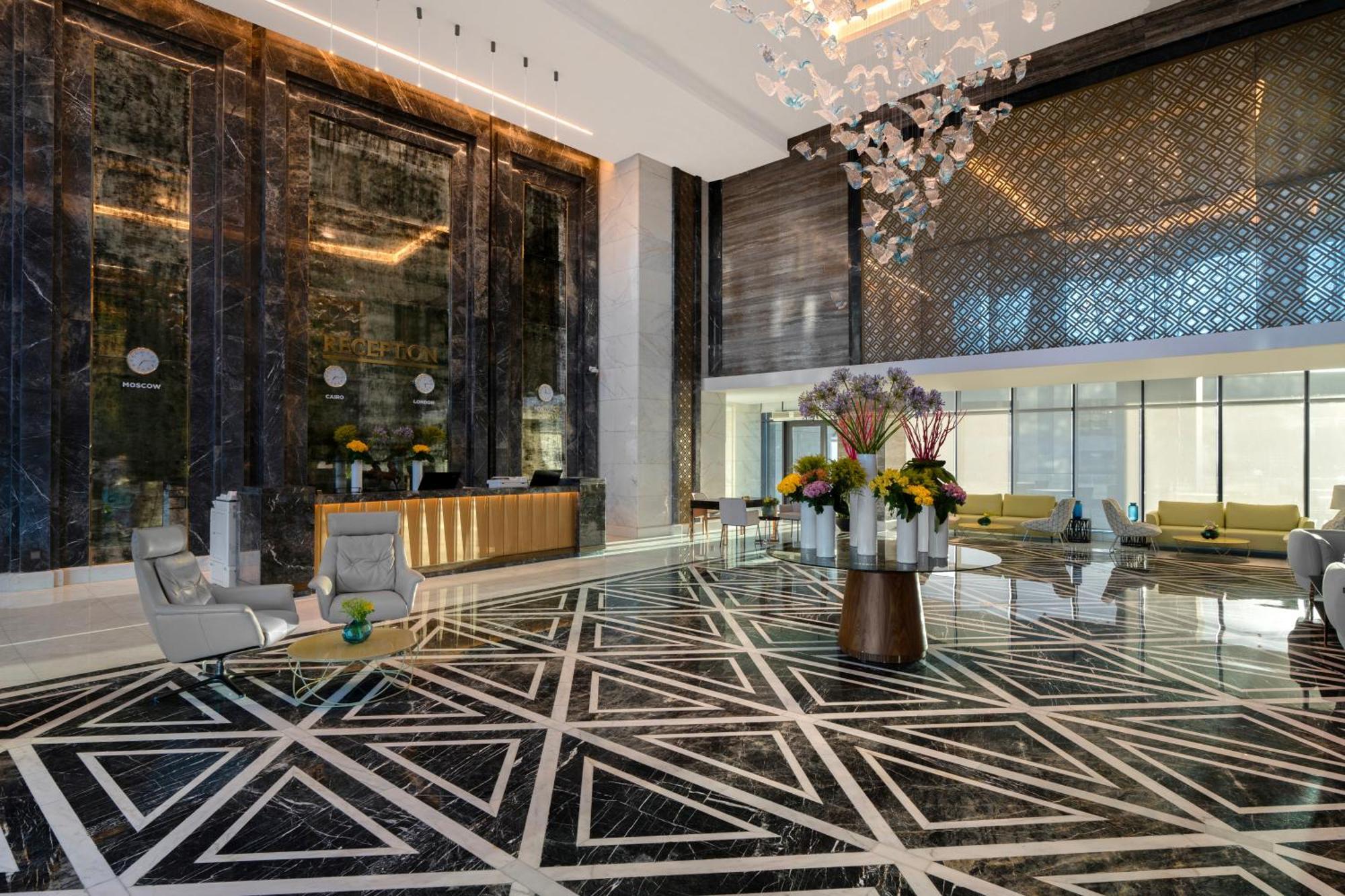 Rixos Premium Alamein Эль-Аламейн Экстерьер фото Lobby